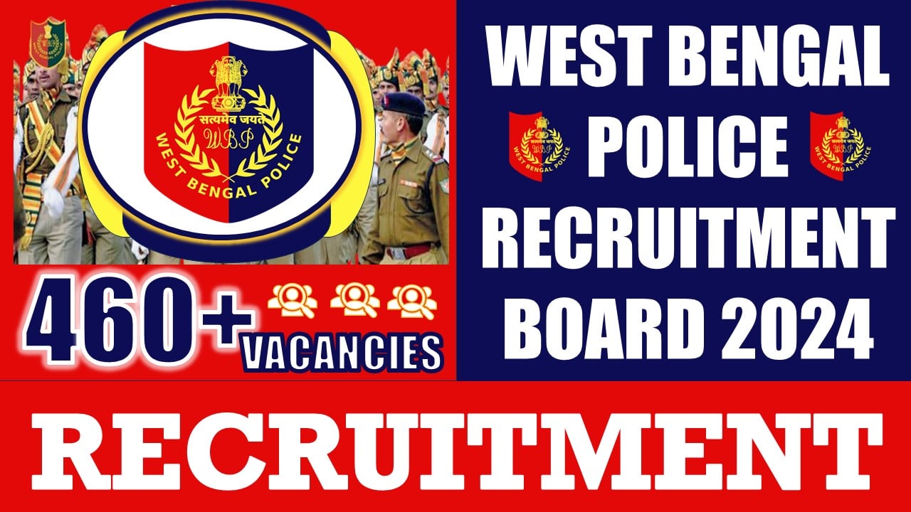 WBPRB Recruitment 2024: Notification Out for 460+ Vacancies, Check Post, Age, Qualification, Salary and How to Apply