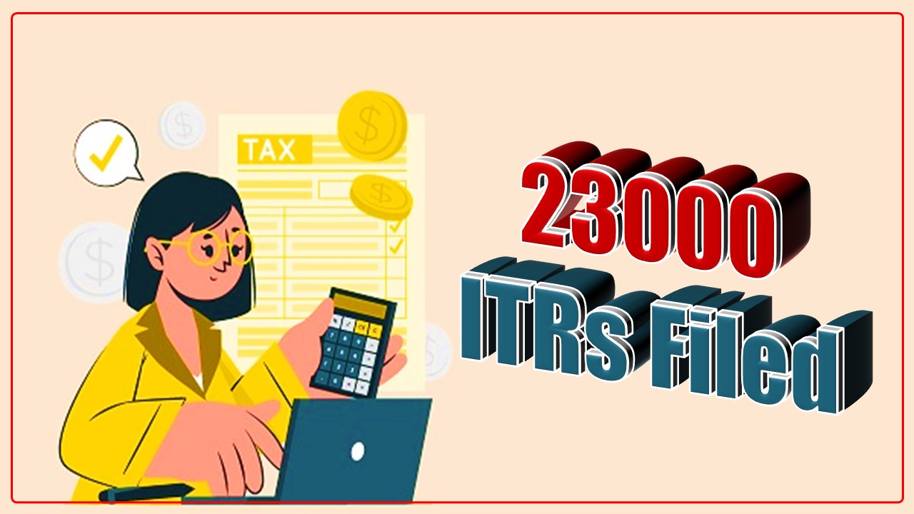 First Day Filing: 23,000 ITRs Already filed; says CBDT
