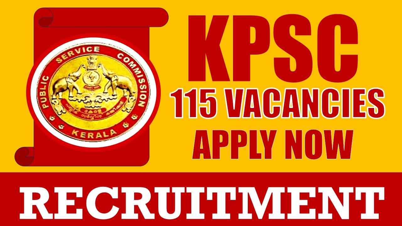 KPSC Recruitment 2024: Notification Out for 115 Vacancies, Check Post, Salary, Age, Qualification and Other Vital Details