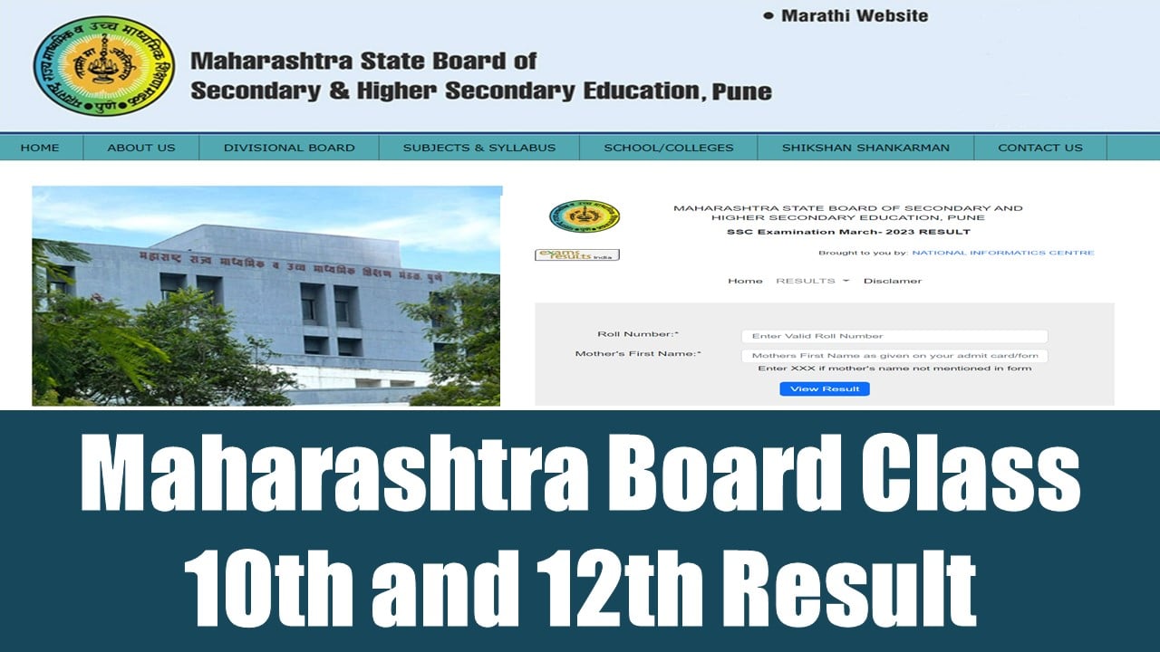 Maharashtra Board Class 10th and 12th Results 2024: MSBSHSE is to Declare the SSC and HSC Board Results Soon at mahresults.nic.in