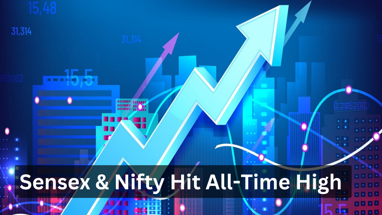Sensex and Nifty Hit All-Time High, Investors Earned 1.55 Lakh Crore in a Single Day