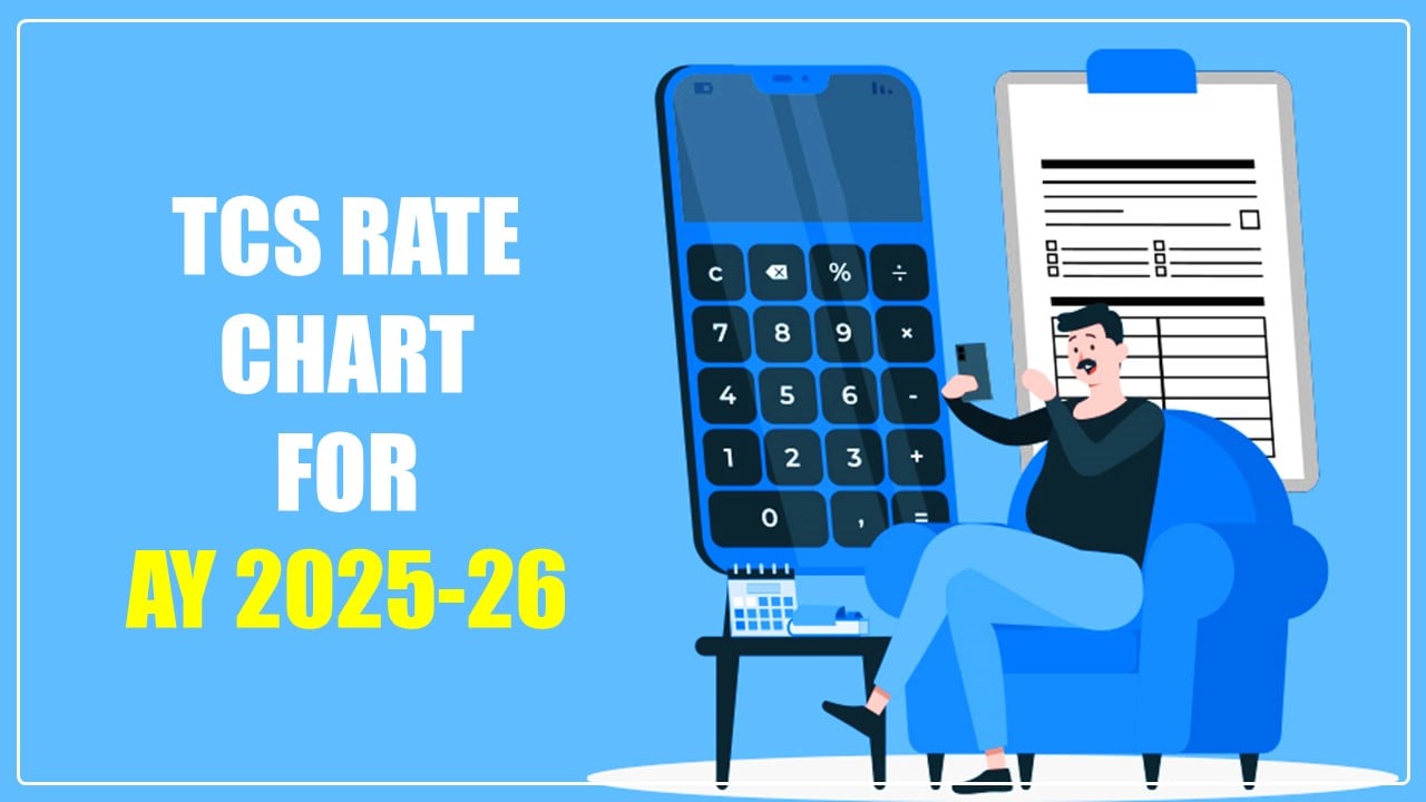 TCS Rate Chart For Assessment year 2025-26 or Financial Year 2024-25