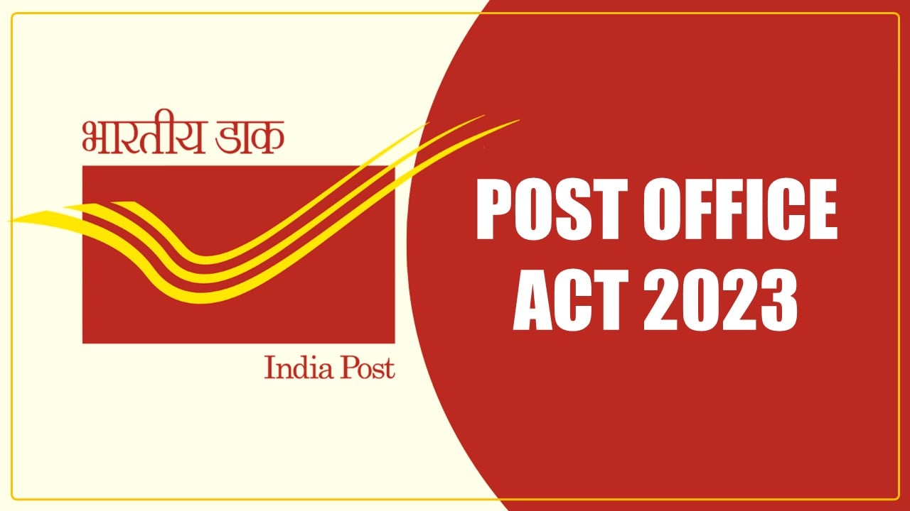 Govt notifies Post Office Act 2023; New Law to Modernise Postal Services