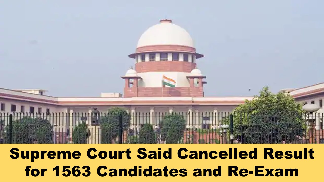 NEET UG 2024 Updates: Supreme Court Said NEET Result 2024 Cancelled for 1563 Candidates; Re-Exam on June 23