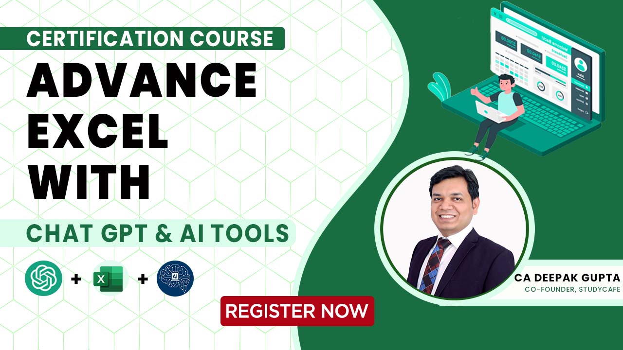 Advance Excel with Chat GPT and AI Certification Course