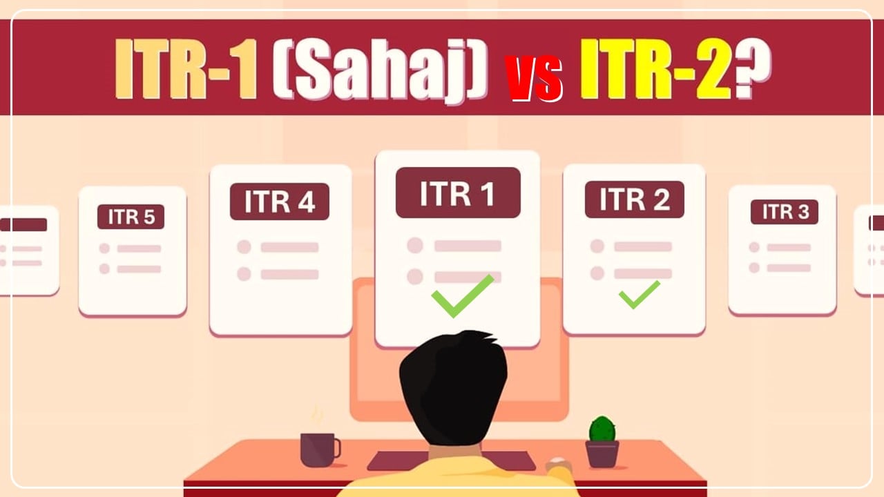 What is the Difference between Form ITR-1 and ITR-2?