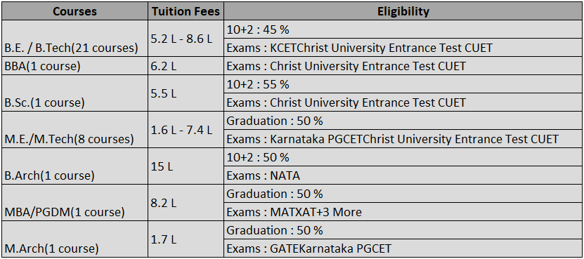 Top 5 Engineering Colleges in Bangalore: Christ Kengari University