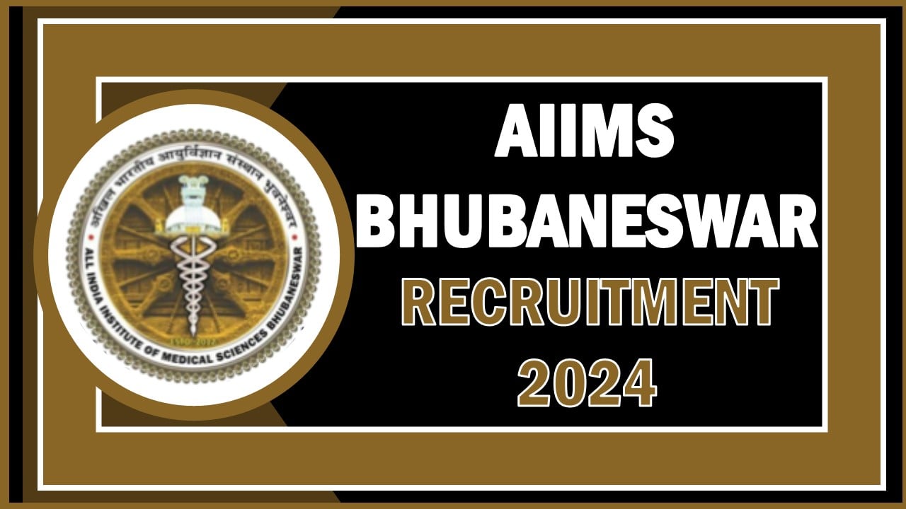 AIIMS Bhubaneswar Recruitment 2024: Applications Open for Project Technical Support I (Lab), Apply For Walk-In-Interview