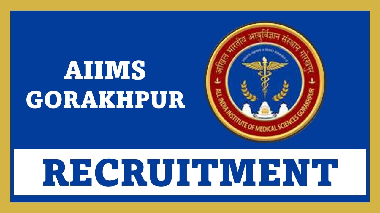 AIIMS Gorakhpur Recruitment 2024: Notification Out For Account Officer Post, Apply Now