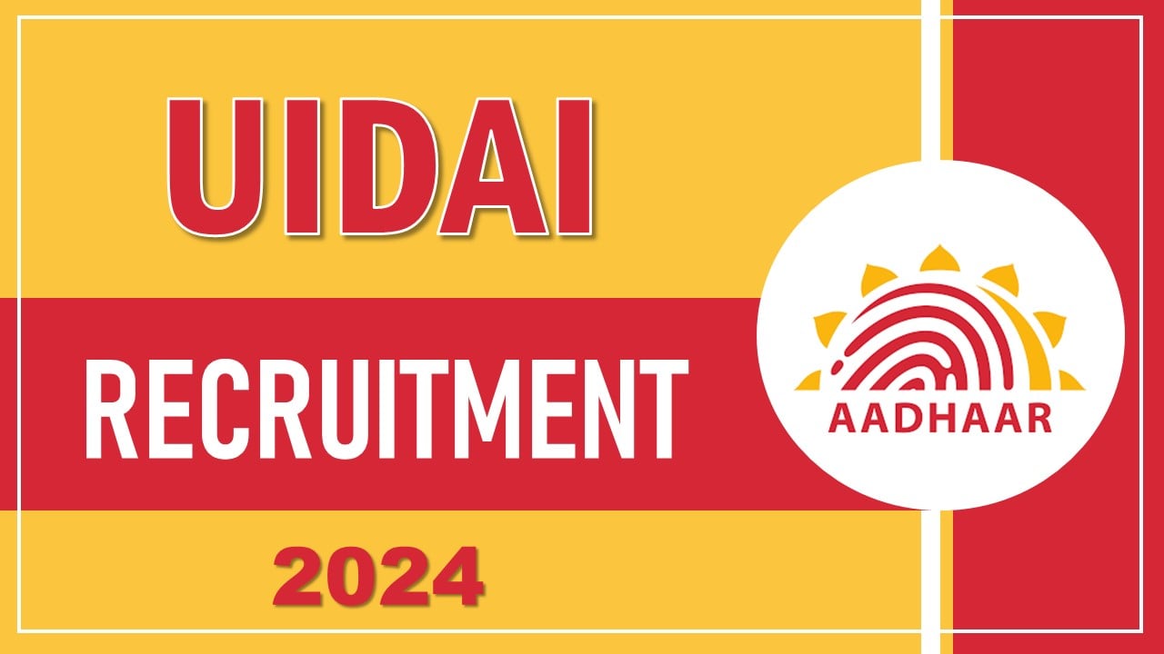 UIDAI Recruitment 2024: Applications Open For Consultant Post, Apply Before Deadline