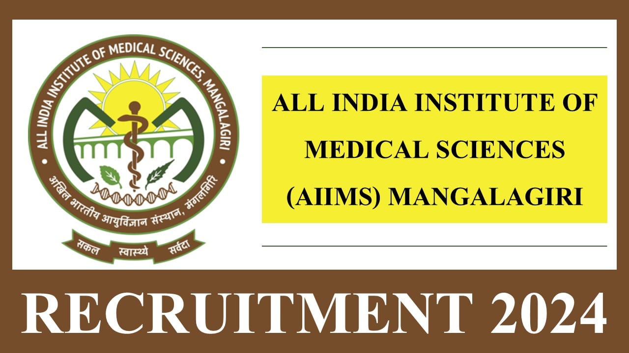 AIIMS Mangalagiri Recruitment 2024: Notification Out For Data Entry Operator and Other Posts, Apply Fast