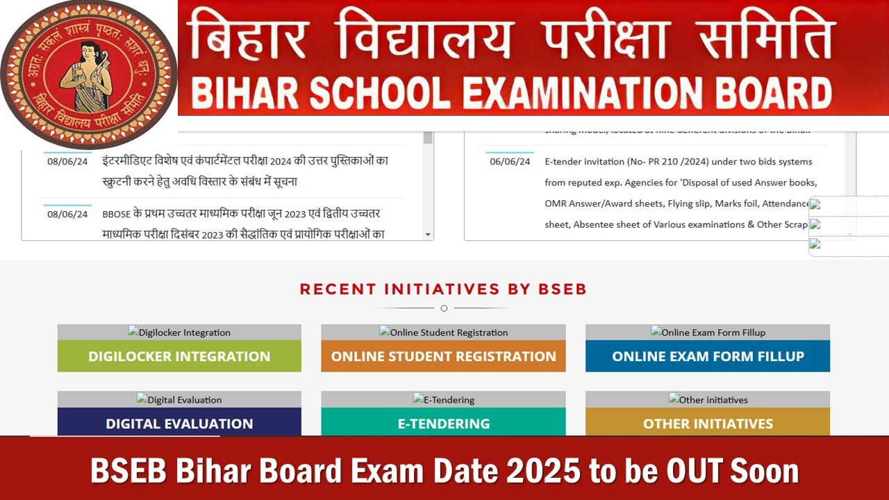 BSEB Bihar Board 2025 Exam Schedule To be Announced Soon at biharboardonline.bihar.gov.in