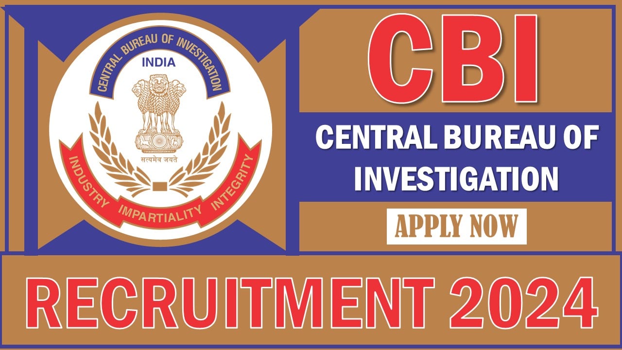 CBI Recruitment 2024: Notification Out For Consultant Post, Apply Before Deadline