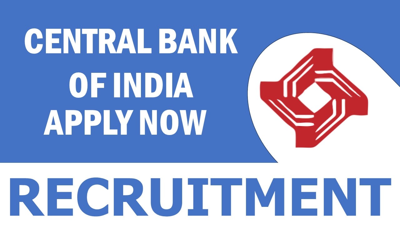 Central Bank of India Recruitment 2024: Apply Soon For Faculty Post, Salary Up To Rs. 20000