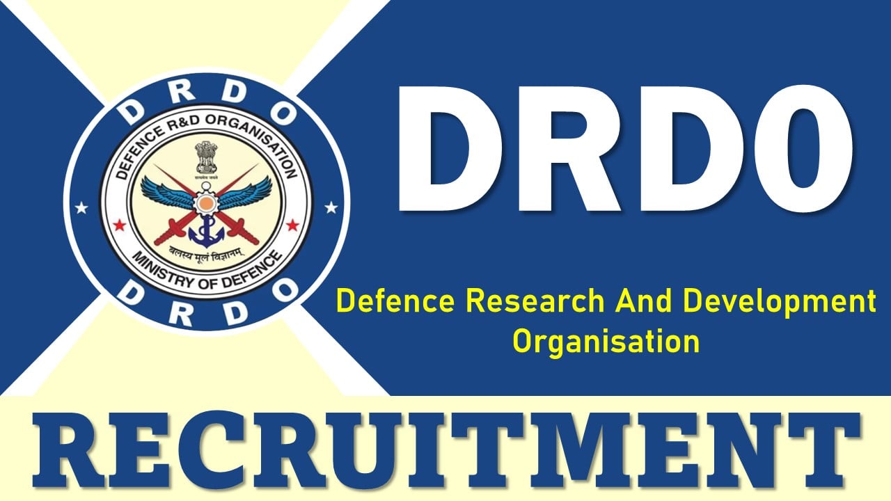 DRDO Recruitment 2024: Apply For Research Associate (RA) Post, Application Already Started