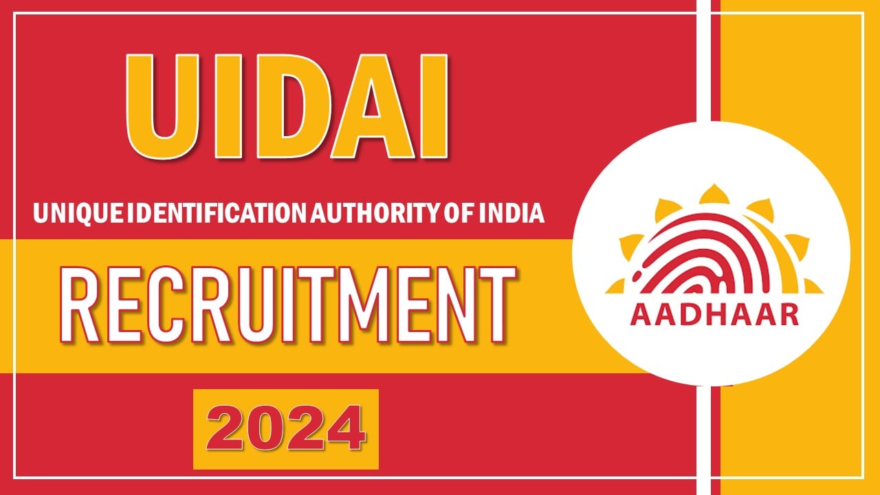 UIDAI Recruitment 2024: Application Out For Technical Consultant, Apply Before Deadline