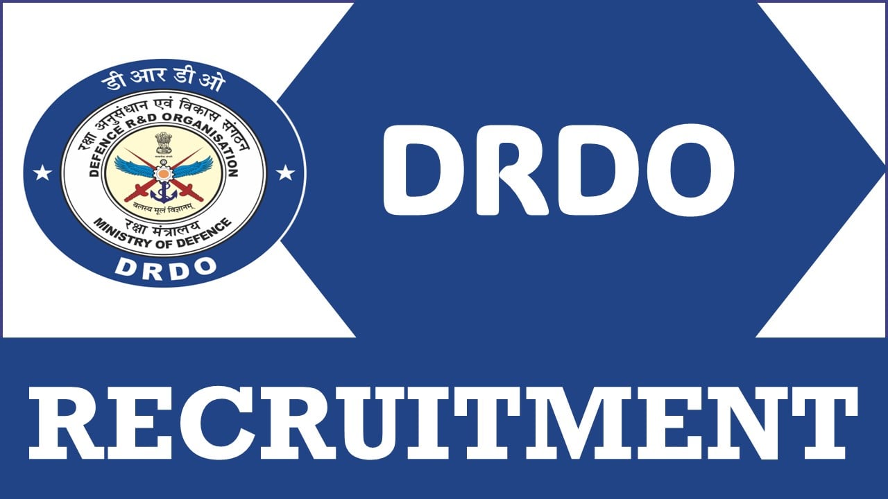 DRDO Recruitment 2024: Application Open For Research Associate (RA) Positions, Apply Fast