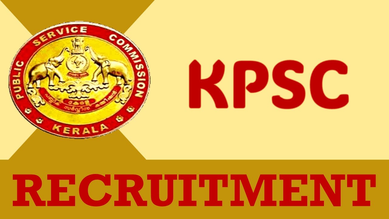 KPSC Recruitment 2024: Registration Process Started, Apply For Assistant Professor Post