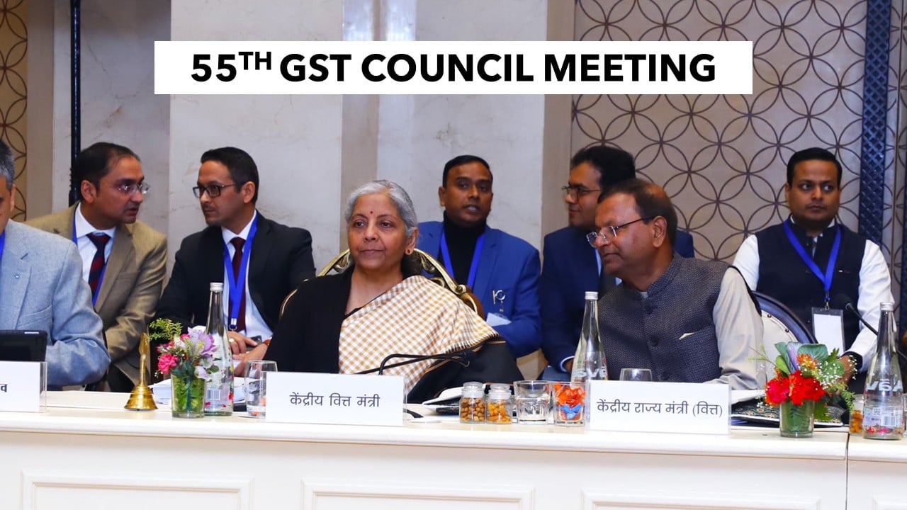 55th Meeting of GST Council in Jaisalmer, Rajasthan