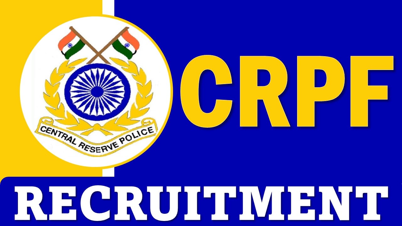 CRPF Recruitment 2024: Monthly Salary Up To Rs. 75000, Apply For Veterinary Doctor Post