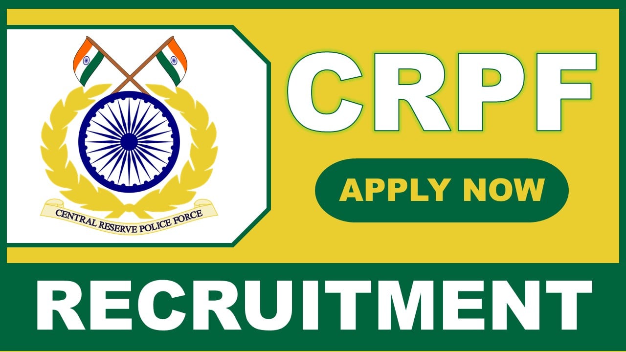 CRPF Recruitment 2025: Salary Up To Rs. 75000 Per Month, Application Open For Veterinary Doctor Post