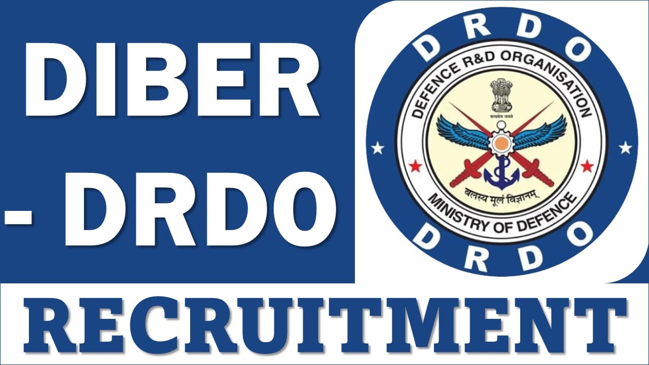 DIBER – DRDO Recruitment 2024: Application Out For Junior Research Fellow Post, Apply Online and Offline