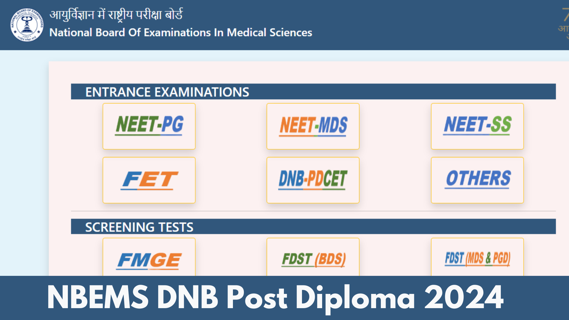 NBEMS DNB Post Diploma 2024: Second Round Allotment Results Announced, Know How to Check