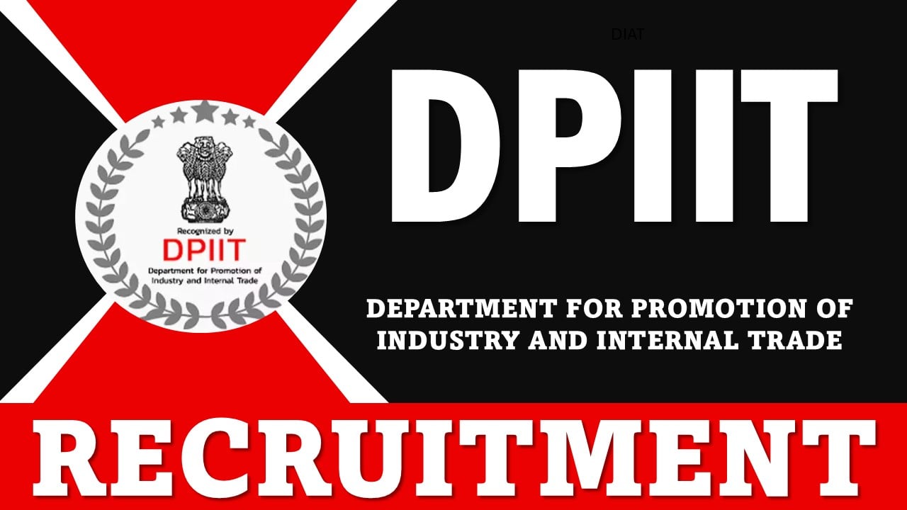 DPIIT Recruitment 2024: Apply For Junior Consultant (Legal) Post, Salary Up To Rs. 100000 Lakh