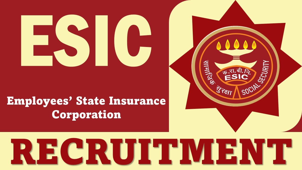 ESIC Recruitment 2024: Application Open For Senior Residents Post, Apply Through Walk-in-Interview