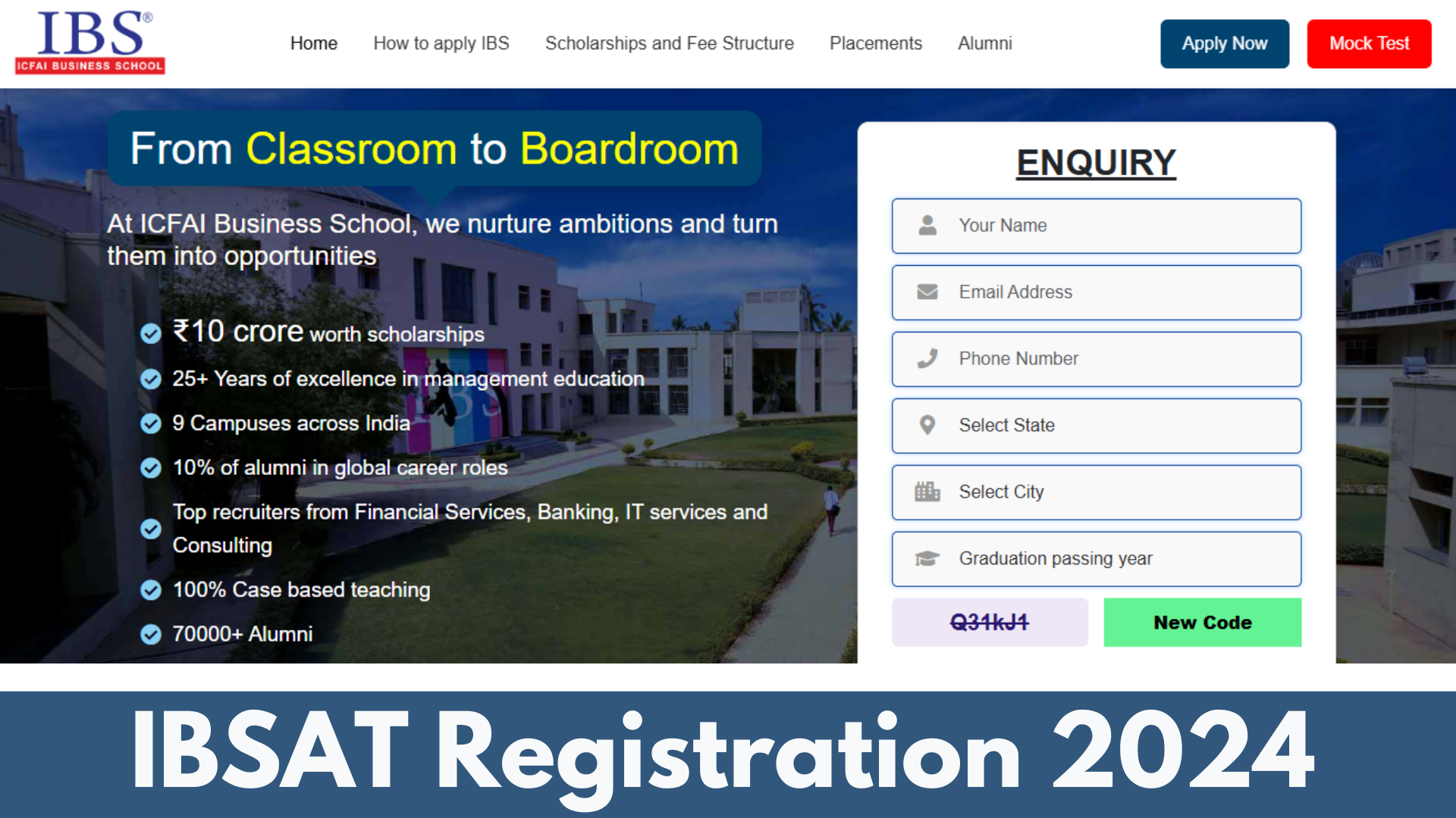 IBSAT Registration 2024: Know Application Extended Date, Application Fee and How to Apply