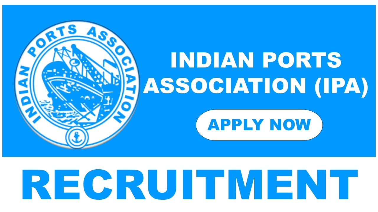 Indian Ports Association Recruitment 2024: Apply Online For Accounts Officer Gr-I Post, Salary Up To Rs. 160000