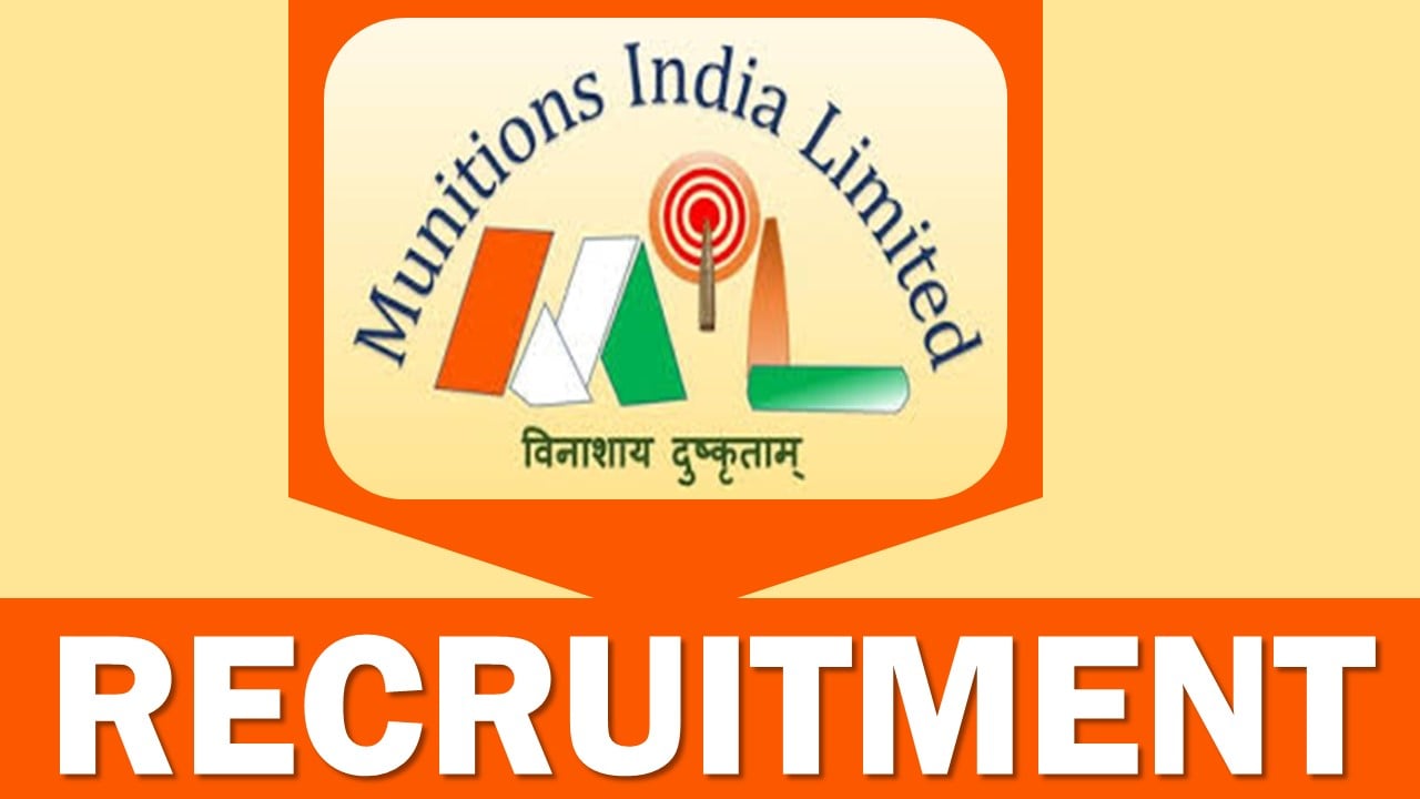 Munitions India Recruitment 2025: Notification Out For 207 Vacancies, Apply Fast Before Due Date