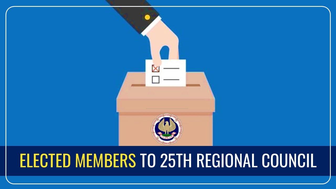 ICAI notified names of members elected to 25th Regional Council