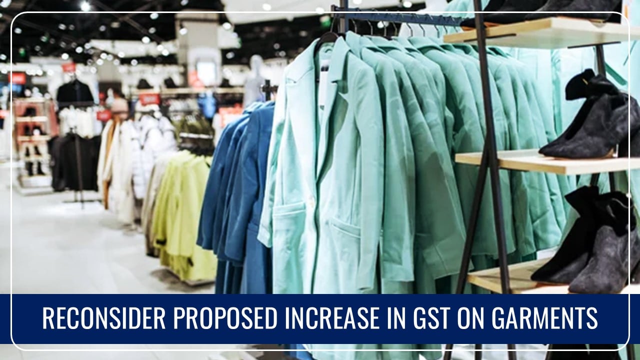 AP Chambers urges GST Council not to Increase Tax on Garments