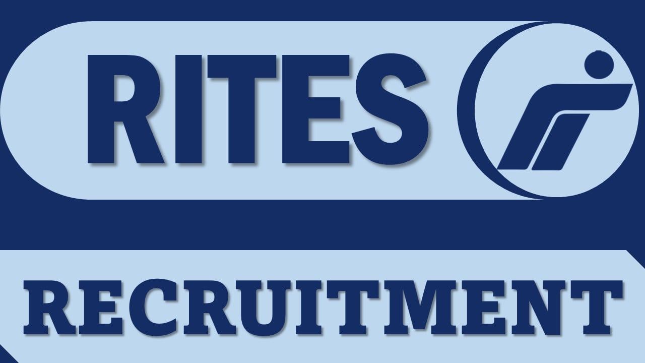 Rites Recruitment 2024: Vacancy Open For Assistant Manager Post, Apply Online Now