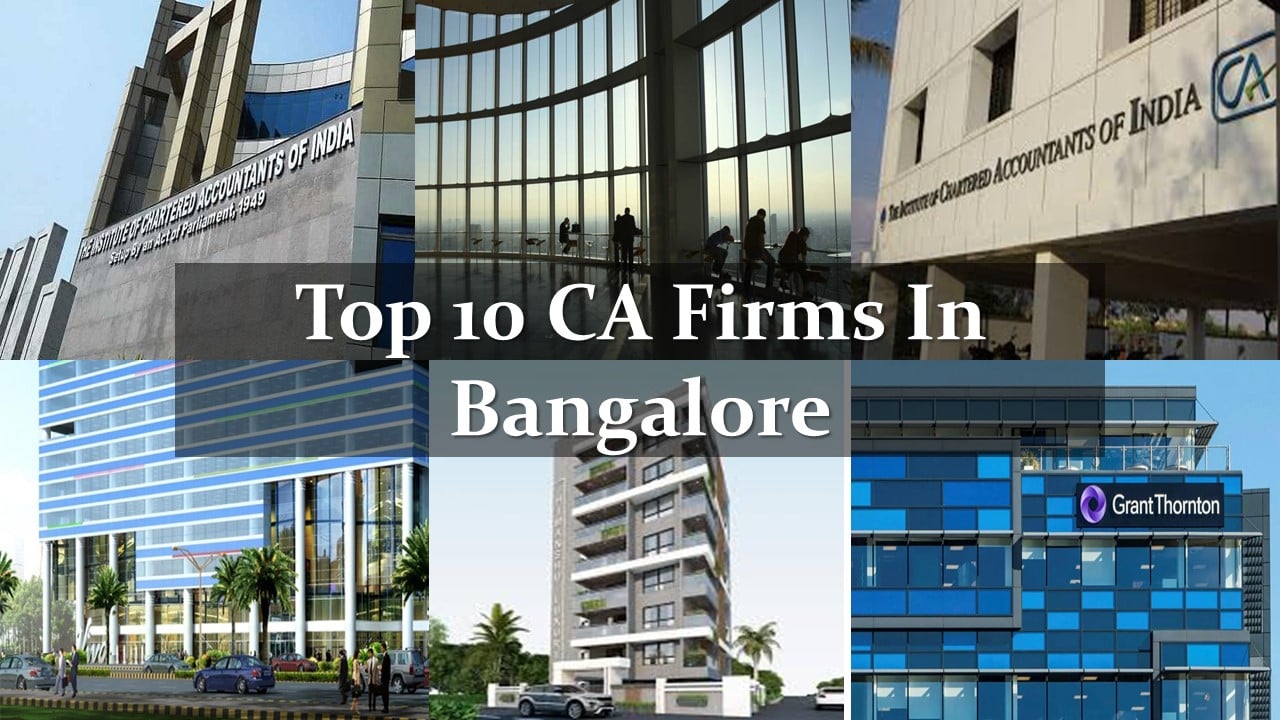 Top 10 CA Firms in Bangalore for Articleship