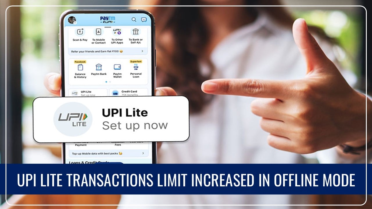 RBI increases Limits for UPI Lite Transactions in Offline Mode