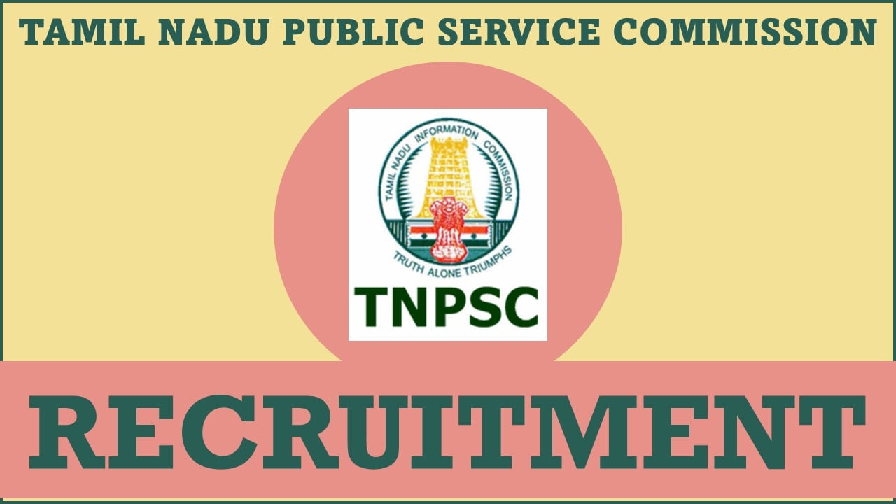 TNPSC Recruitment 2024: Apply Online For 50 Vacancies, Application Open For Typist Post