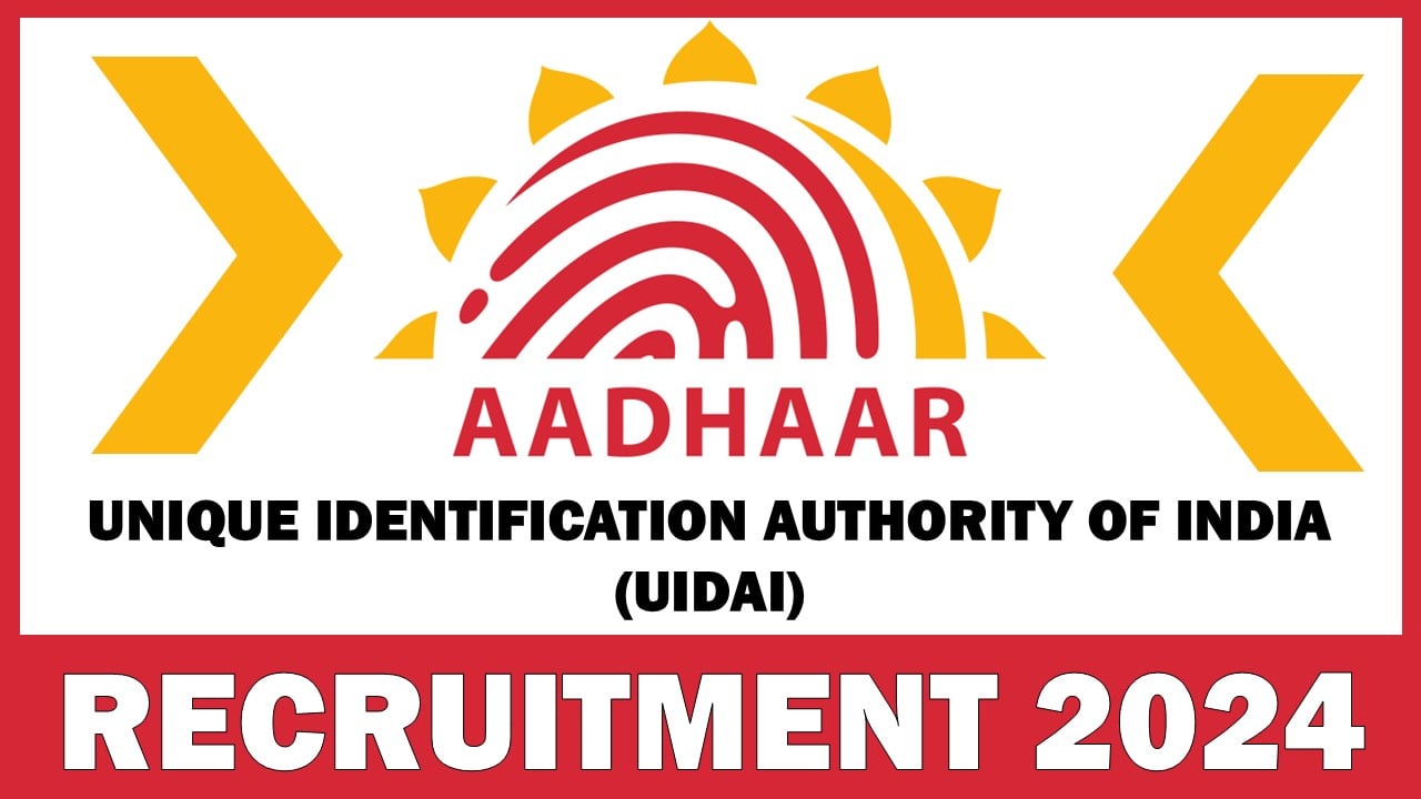 UIDAI Recruitment 2024: Notification Out For Assistant Director General Position, Apply Fast