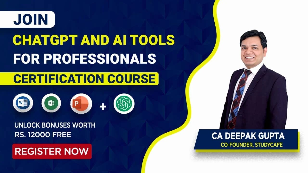 Certification Course on Chat GPT and AI Tools for Professionals