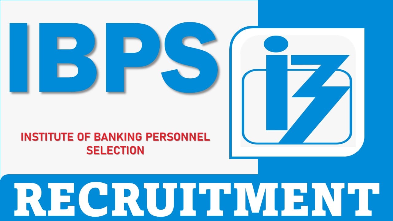 IBPS Recruitment 2025: Check Post, Vacancy, Qualification, Important Dates and Process to Apply