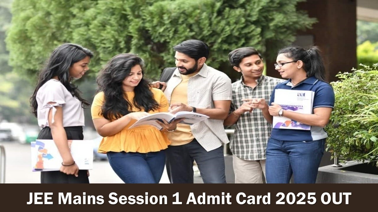 JEE Mains Admit Card 2025 OUT: Session 1 Admit Card Released at jeemain.nta.nic.in, Check How to Download