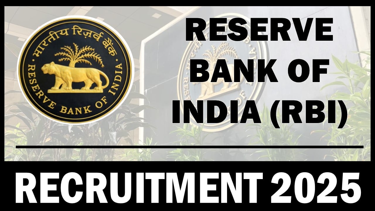 Reserve Bank of India Recruitment 2025: Notification Out For Bank’s Medical Consultant Post, Check Other Details Here