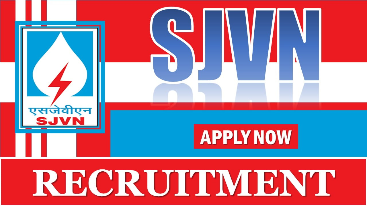 SJVN Recruitment 2025: Notification Out For Apprentices Training For 300 Vacancies, Check Age Limit, Qualification Details