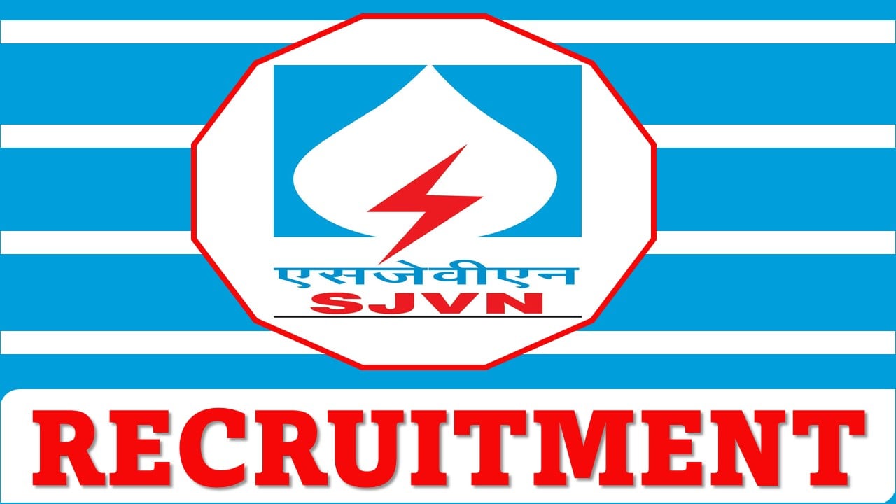 SJVN Recruitment 2025: Notification Out For 300 Vacancies For Apprenticeship, Check Monthly Stipend and Other Details