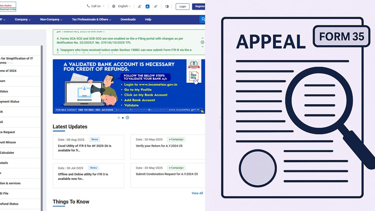 Income Tax: Filing Appeal in Form 35? Don’t Miss These New Filing Changes