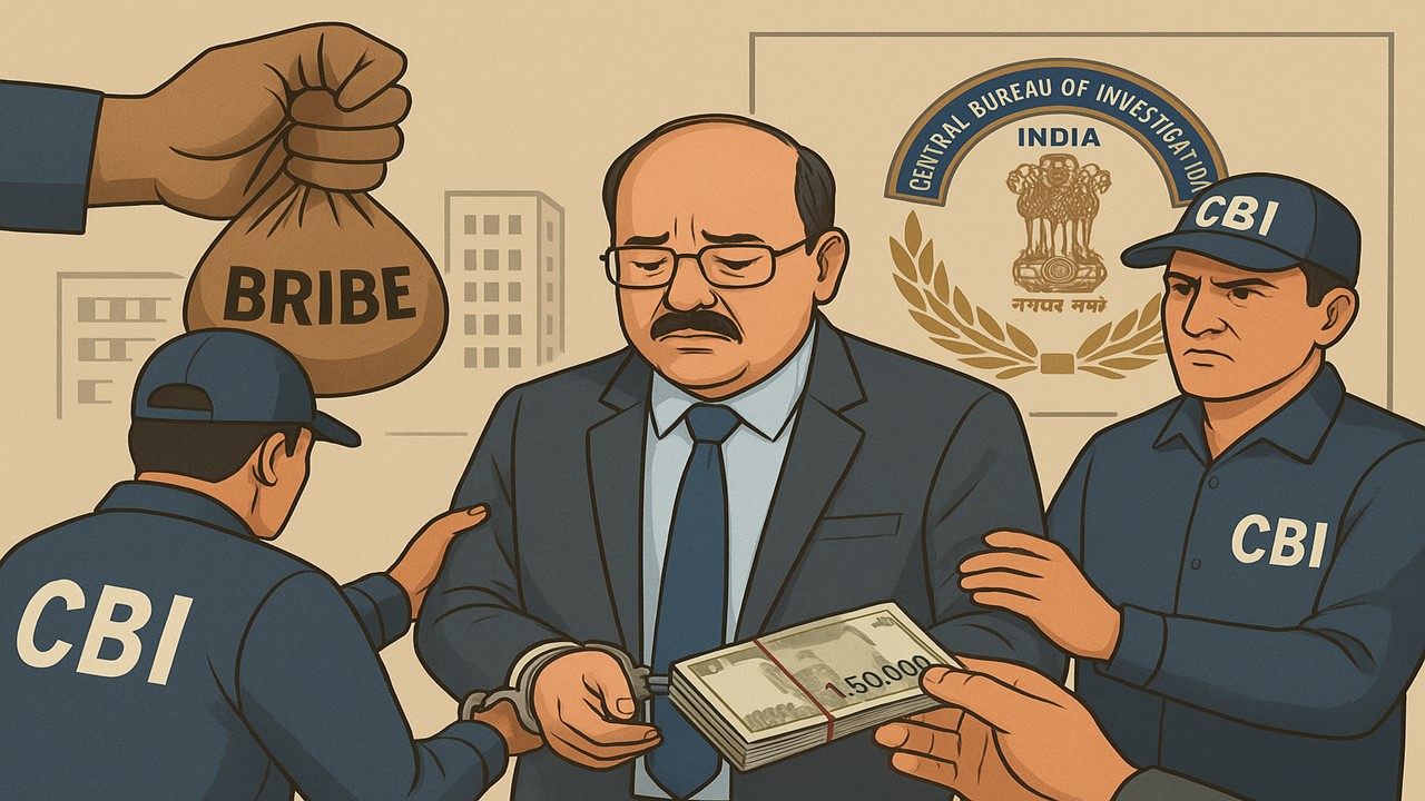 EPFO Commissioner Arrested for Accepting Bribe Worth Rs 1.5 Lakh