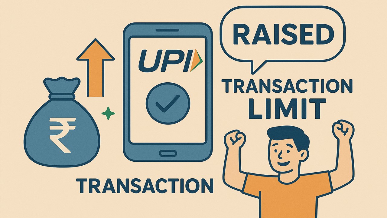 Good News For UPI Users! UPI Transaction Limits Now Raised