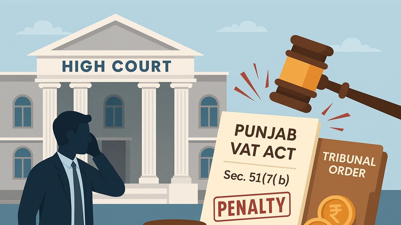 High Court Upholds Penalty Under Punjab VAT Act, Dismisses Appeal