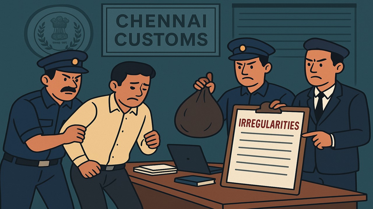 CBIC Takes Strong Action on Chennai Customs Irregularities